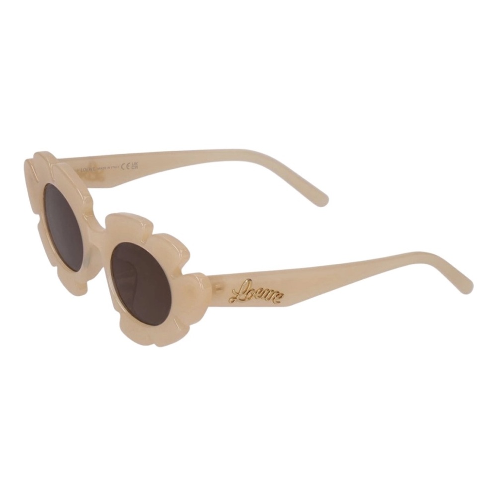 Brand New Loewe Beige Floral Sunglasses
